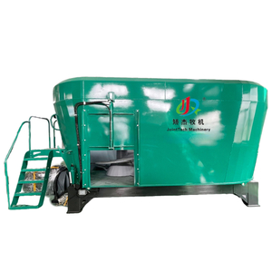 Novo misturador TMR de motor diesel estacion&aacute;rio com eixo vertical duplo de 14-16 m&sup3; para alimenta&ccedil;&atilde;o de gado